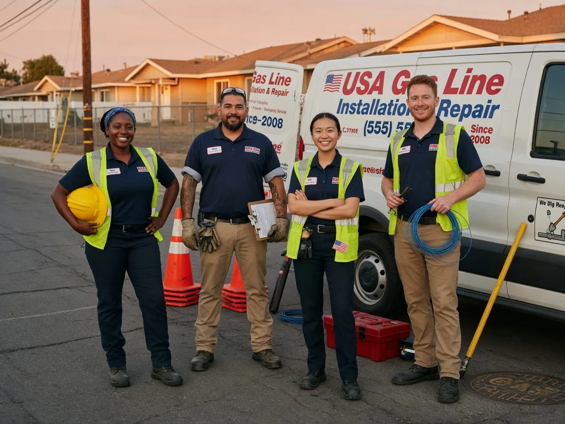 Gas Line Installation company in Broadus, MT